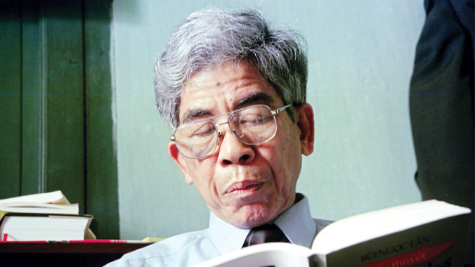 Nhà văn Bùi Ngọc Tấn. Ảnh: Nguyễn Đình Toán.