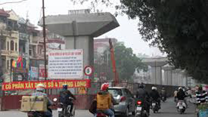 Dự án đường sắt Cát Linh - Hà Đông.