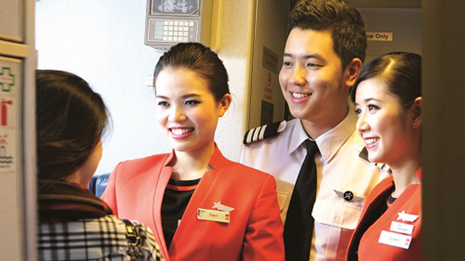 Thái độ phục vụ của tiếp viên là yếu tố được khách hàng quan tâm.