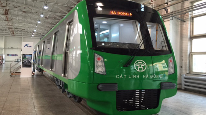 Trung Quốc hoàn thiện tàu mẫu tuyến Cát Linh - Hà Đông