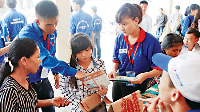 Hướng dẫn phụ huynh và thí sinh tìm chỗ trọ phù hợp Ảnh: Như Ý.