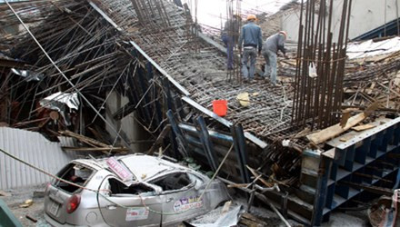 Vụ sập giàn giáo ngày 28/12.