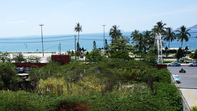 Hiện trạng khu đất 48-48A Trần Phú, Nha Trang.