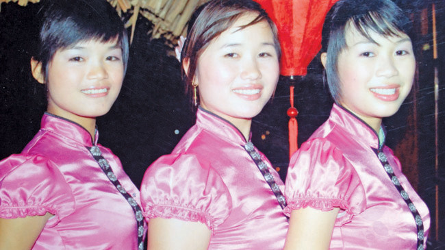 Dịu dàng áo cơm Thái.