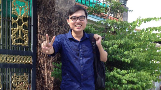 Thủ khoa Nguyễn Thông với thành tích 29.5 điểm khối A.