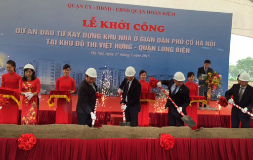 Khởi động dự án giãn dân phố cổ Hà Nội