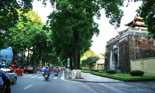 Khu phố cũ Hà Nội nằm trên địa bàn 4 quận Ba Đình, Hoàn Kiếm, Tây Hồ, Hai Bà Trưng có diện tích gần 508ha. Ảnh minh họa 