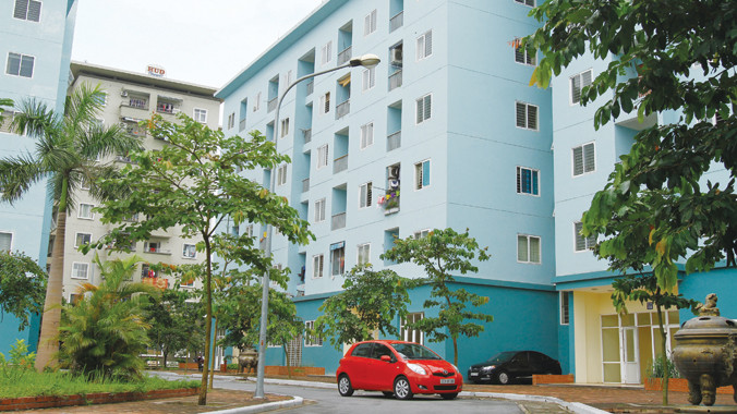 Việc tăng diện tích NƠXH lên 90m2/căn sẽ khiến người nghèo đô thị mất cơ hội mua nhà. Trong ảnh: Nhà ở xã hội Việt Hưng - Long Biên, Hà Nội. Ảnh: Như Ý.