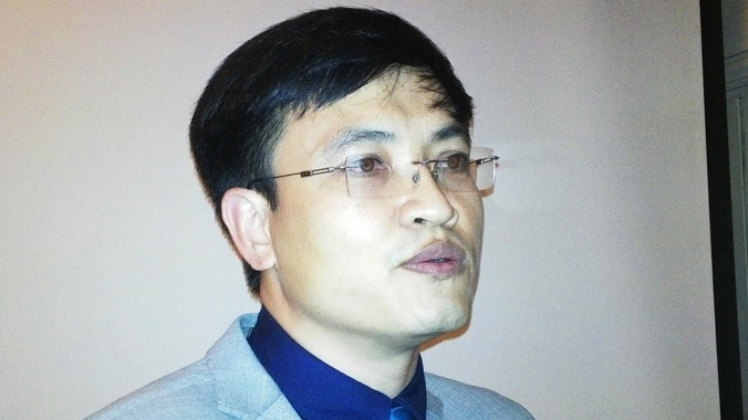 Ông Trần Anh Vương, Phó Chủ tịch Hiệp hội DN Trẻ Hà Nội. Ảnh: L.H.V.