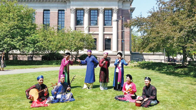 Chiếu chèo trên đất Mỹ, Ảnh: Nhà hát Chèo.