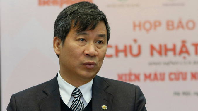 GS.TS Nguyễn Anh Trí, Viện trưởng Viện Huyết học và Truyền máu T.Ư.