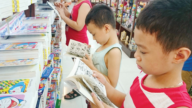 Làm sách thiếu nhi ẩu sẽ ảnh hưởng xấu đến tâm hồn và trí tuệ trẻ thơ (ảnh chỉ mang tính minh họa). Ảnh: Như Ý.