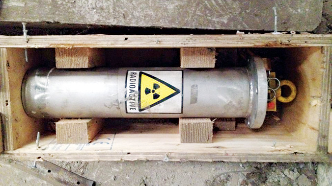 Nguồn phóng xạ thất lạc đang ở bãi rác?