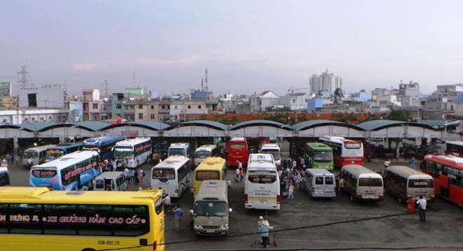 Bến xe miền Tây sẽ tăng cường 60 xe buýt để đưa hành khách về quê ở các tỉnh miền Tây, ĐBSCL. Ảnh: Zing