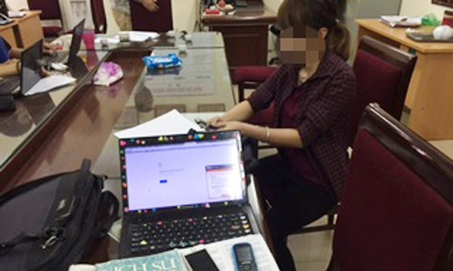 L.T.T.L tại cơ quan công an.