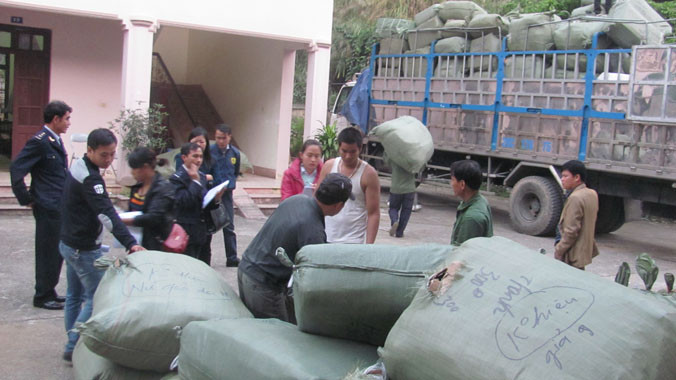 Một vụ gian lận thương mại vừa bị lực lượng chức năng Lạng Sơn phát hiện.