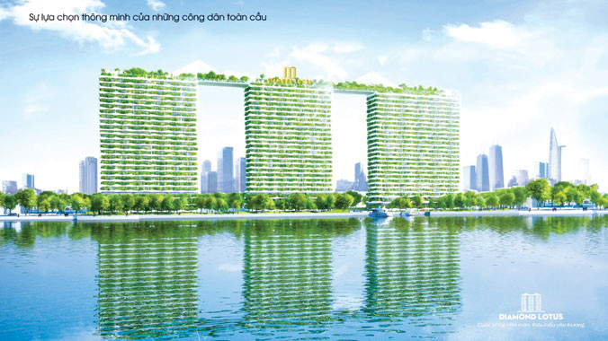 Phối cảnh Diamond Lotus.