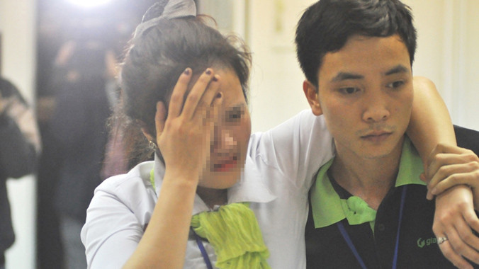 Vụ ngạt khí khiến nhiều người nhập viện. Ảnh: Sơn Phong.