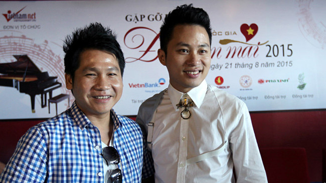 Trọng Tấn và Tùng Dương hơn một lần tham gia “Điều còn mãi”. Ảnh: Lê Anh Dũng.