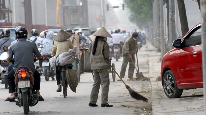 Cần đẩy mạnh xã hội hóa dịch vụ công ích để tiết kiệm ngân sách. Ảnh: Minh Tuấn.
