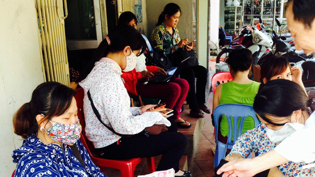 Chợ tiền biên ải Đồng Đăng khốn khó. Ảnh: Trung Kiên.