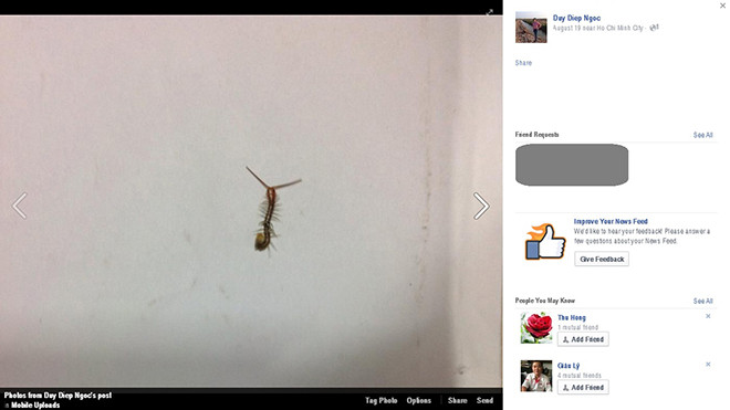 Các hình ảnh liên quan mà mẹ bệnh nhi đã gửi lên mạng xã hội.