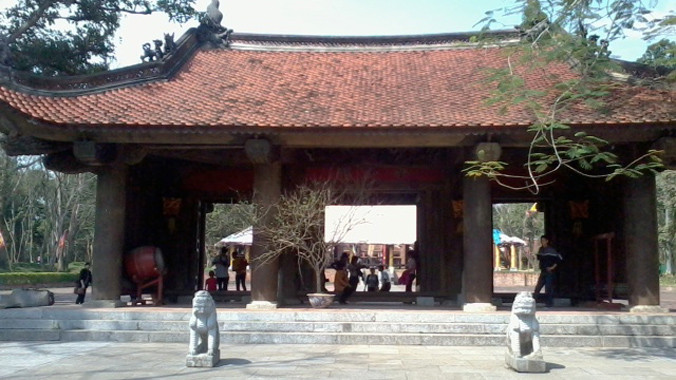 Di tích lịch sử đặc biệt Lam Kinh là một trong những điểm diễn ra chuỗi sự kiện Năm Du lịch quốc gia 2015. Ảnh: Phạm Nhài.