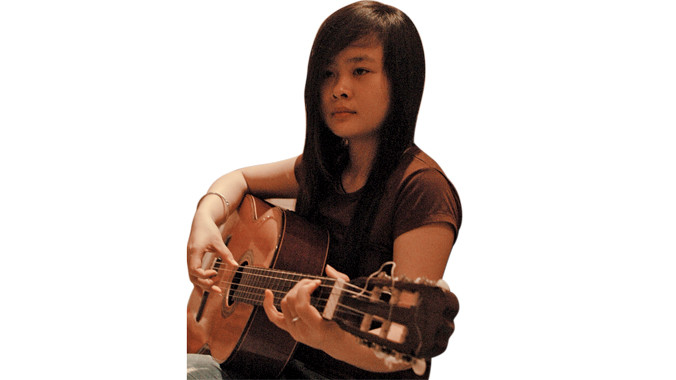 Đời sinh viên với cây đàn.