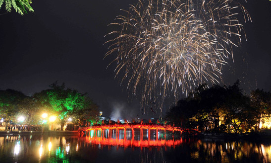 Hà Nội có bao nhiêu điểm bắn pháo hoa đêm Giao thừa?