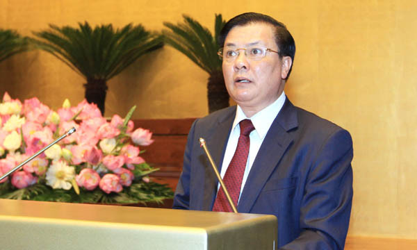 Bộ trưởng Bộ Tài chính Đinh Tiến Dũng