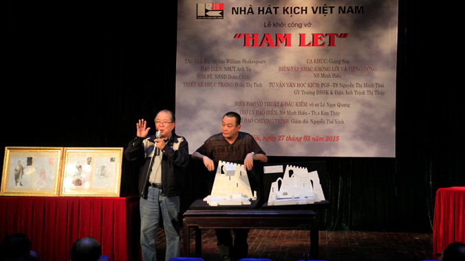 “Hamlet” của Nhà hát Kịch Việt Nam hứa hẹn được đầu tư xứng đáng.