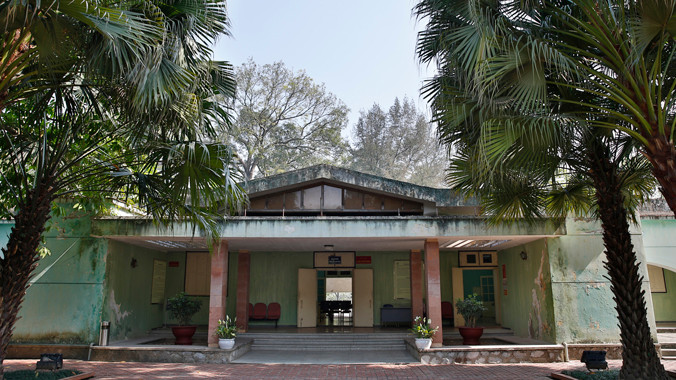 Nhà D67, nơi đây Bộ chính trị và Quân ủy Trung ương đã tổ chức nhiều cuộc họp quan trọng. Ảnh: Hồng Vĩnh.