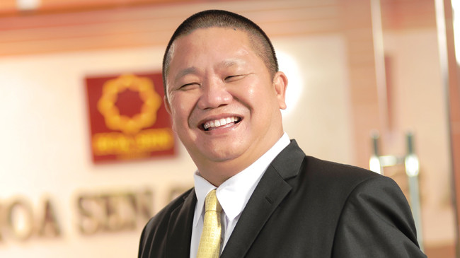 Ảnh chân dung chủ tịch HSG Lê Phước Vũ.