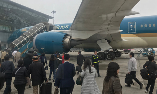 Hành khách đi lại bằng đường hàng không dịp tết tăng đột biến