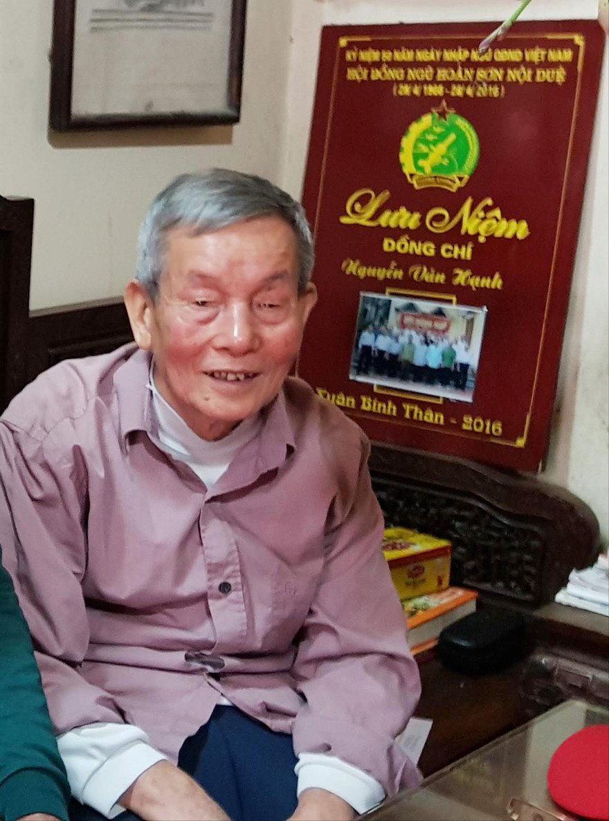 Ông Nguyễn Văn Hạnh                Ảnh: P.V    