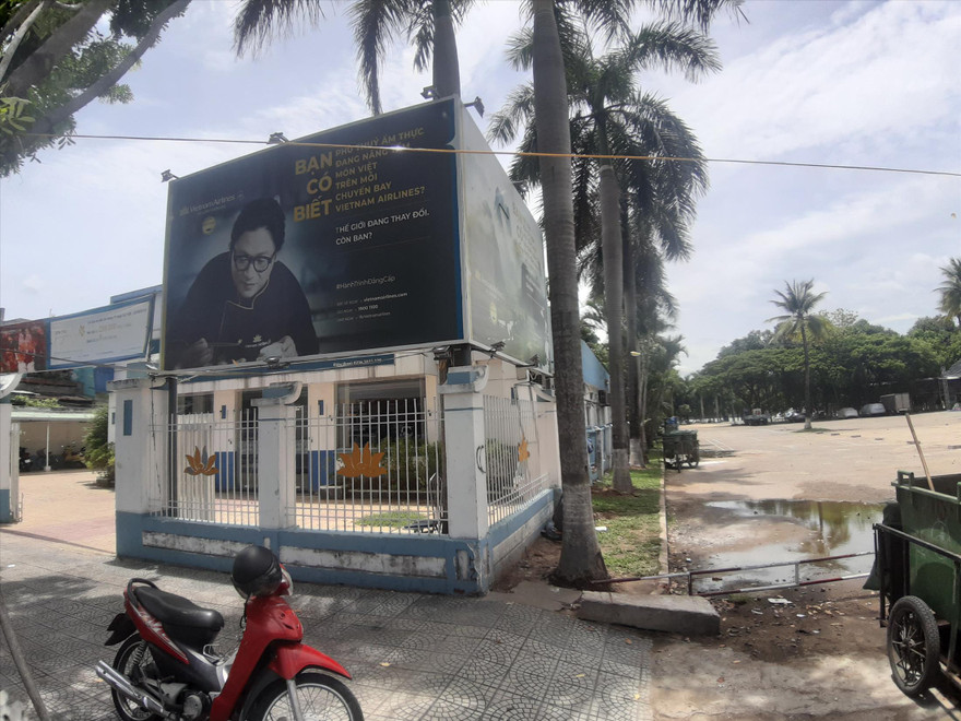 Đà Nẵng đang tính toán thu hồi nhà và đất số 27 Điện Biên Phủ để mở rộng công viên 29/3 ảnh: PV