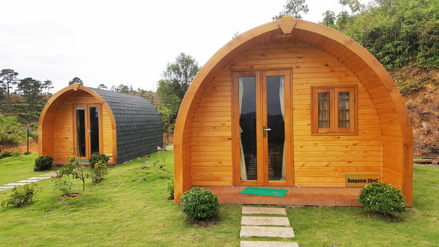 Các bungalow mọc trên đất nông lâm nghiệp