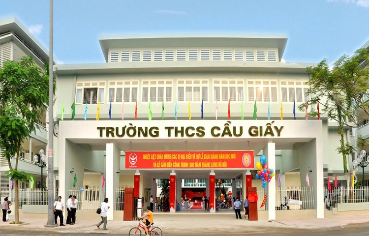 Trường THCS Cầu Giấy mới công bố kế hoạch tuyển sinh ngày 17/5