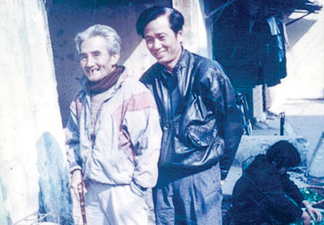 Ông Tạ Đình Đề trong những năm cuối đời Ảnh tư liệu