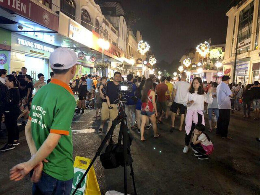 Khu vực có camera giám sát hầu như không có người xả rác. Ý thức người dân được nâng lên rõ rệt 