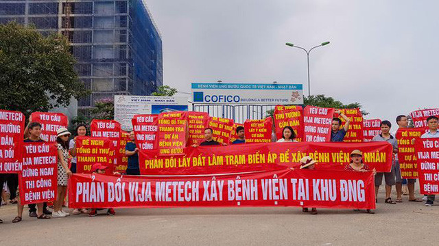 Cư dân Ngoại giao đoàn phản đối quy hoạch