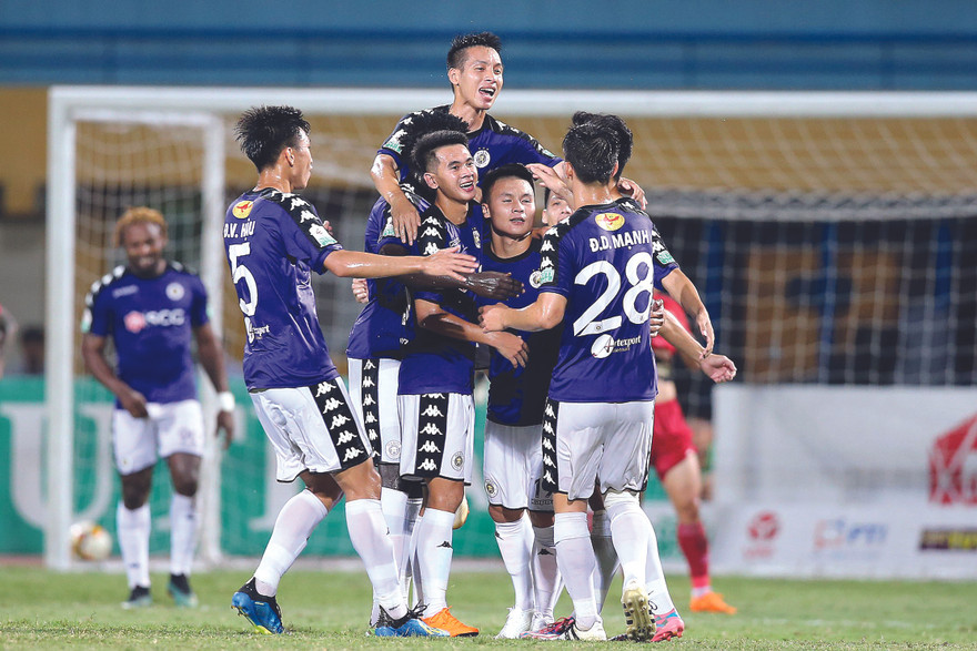 Hà Nội FC đang có thành tích tốt ở đấu trường AFC Cup 2019 