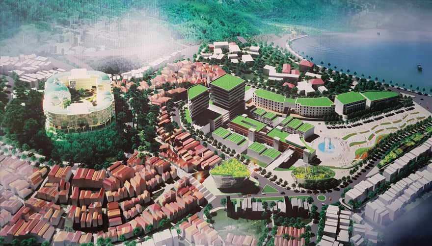 Bản đồ quy hoạch khu trung tâm Hòa Bình - Đà Lạt