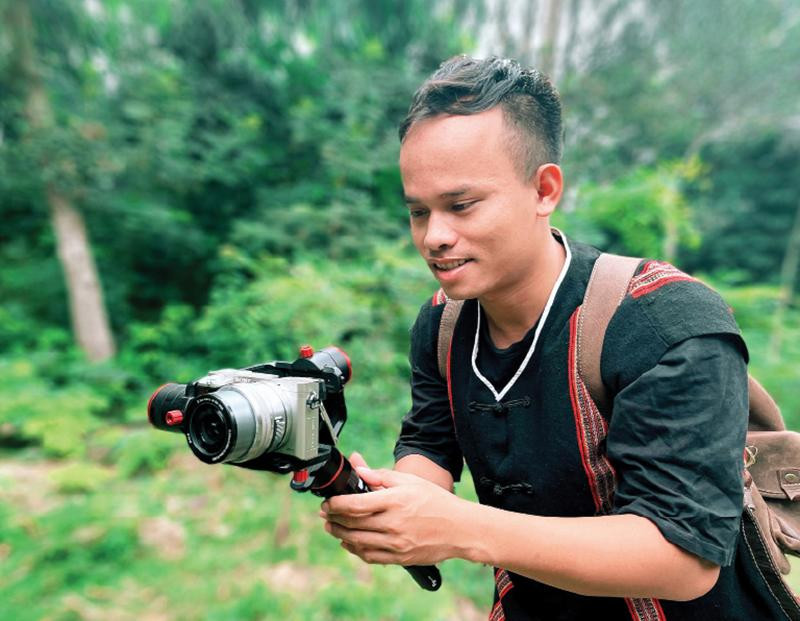 Hồ Văn Ngởi mơ ước trở thành một nhà làm phim chuyên nghiệp