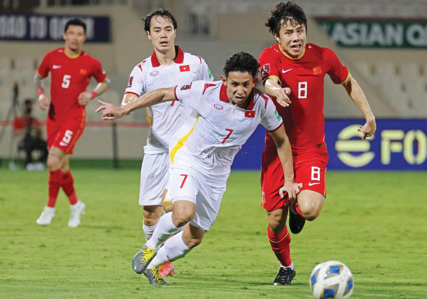 Tuyển Việt Nam thua tiếc nuối trước tuyển Trung Quốc