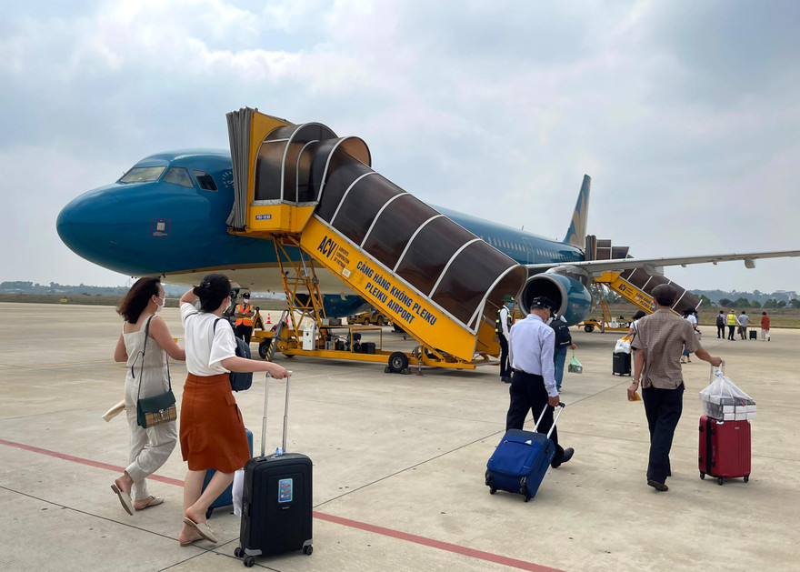 Du lịch có nhiều hy vọng khi đường bay quốc tế mở lại ảnh: Như ý