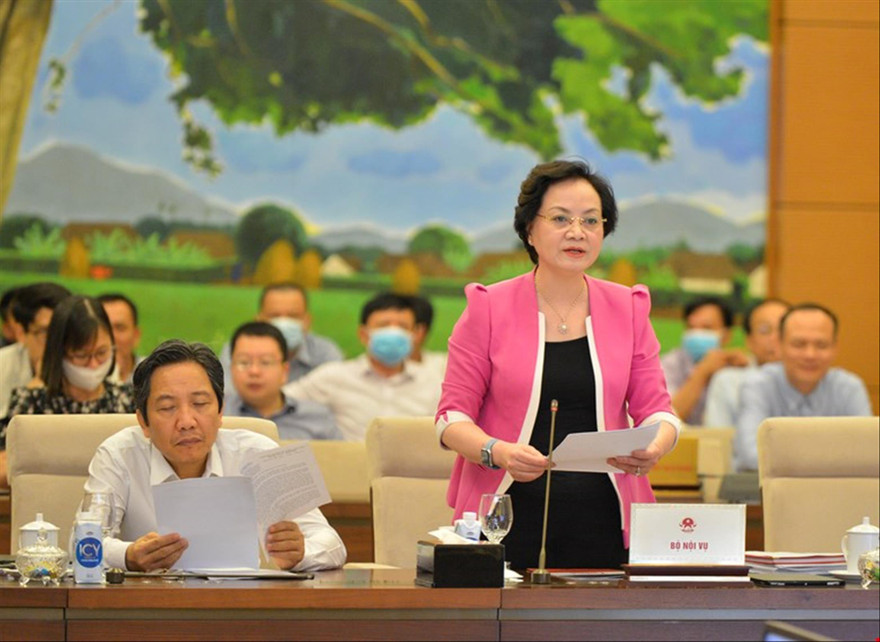 Bộ trưởng Bộ Nội vụ Phạm Thị Thanh Trà 