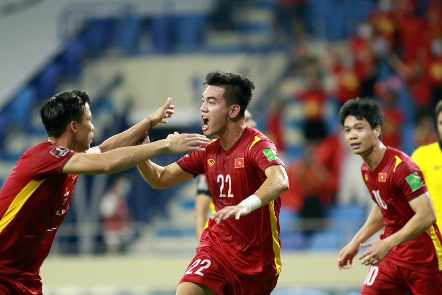 Đội tuyển Việt Nam đã có sự tiến bộ vượt bậc về lối chơi và đẳng cấp dưới sự dẫn dắt của HLV Park Hang-seo ảnh: Hữu Phạm