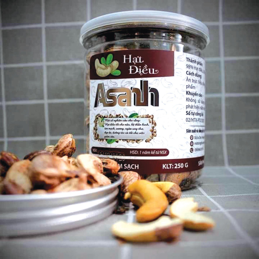 Thương hiệu hạt điều A Sanh của huyện Ia Grai