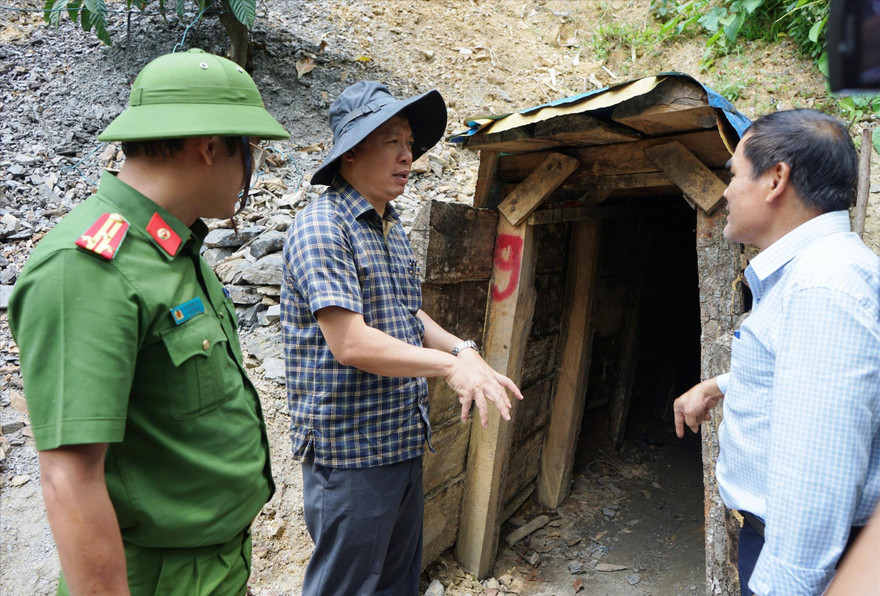 Quảng Nam lên kế hoạch đánh sập các hầm vàng trái phép ở VQG Sông Thanh 